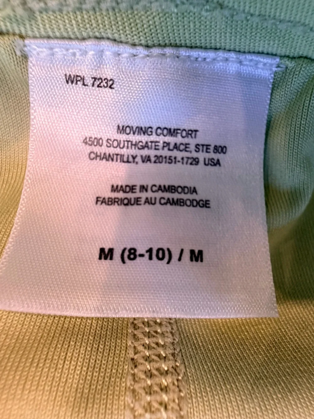 Moving Comfort 3 Piece Skort Tank Sports Bra Set M